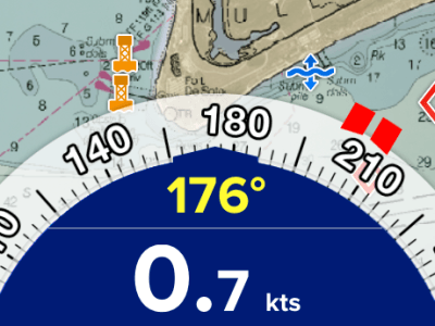 MiraTrex Pro Charts Complete Marine Navigation Solution Point Steer Navigation