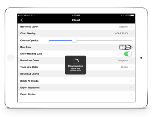 MiraTrex Pro Charts Marine Navigation Solution for iPad and iPhone Continuously Available Charts